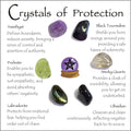 Protection Crystal Set for Shielding Negativity and Spiritual Defense - Healing Stones for Energy Cleansing and Thoughtful Gifts for Loved Ones - thewrightstore