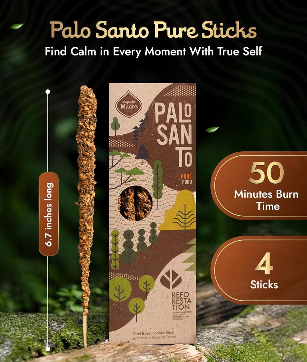 Pure Palo Santo Incense - thewrightstore