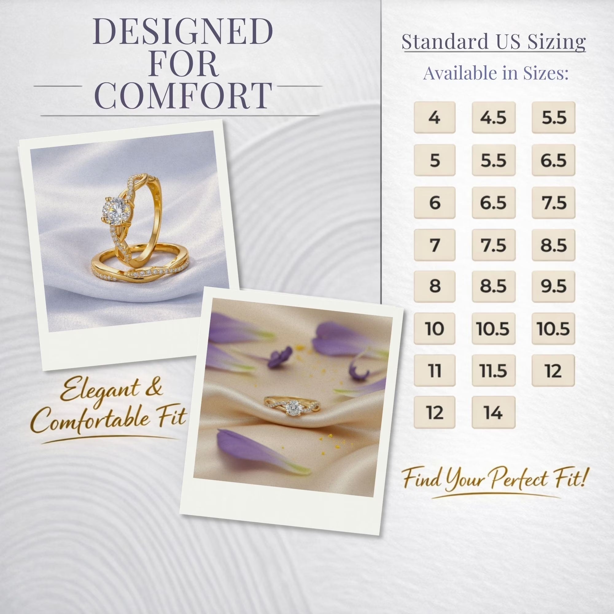 Queena Wedding Ring Set Anniversary Band Engagement Ring for Women Sterling Sterling Cz - thewrightstore