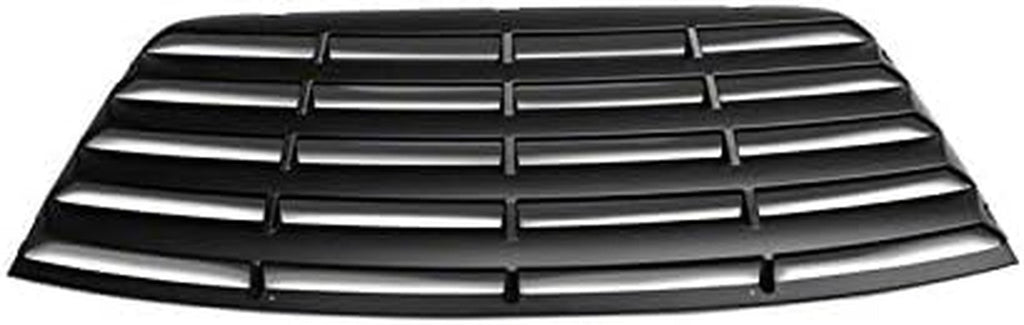 Rear Window Louvers - Retro Fastback Style ABS Cover with Lift-Off One-Piece Design and No-Drill Installation for 2008–2023 Dodge Challenger - thewrightstore