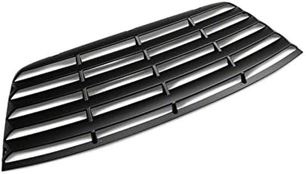 Rear Window Louvers - Retro Fastback Style ABS Cover with Lift-Off One-Piece Design and No-Drill Installation for 2008–2023 Dodge Challenger - thewrightstore