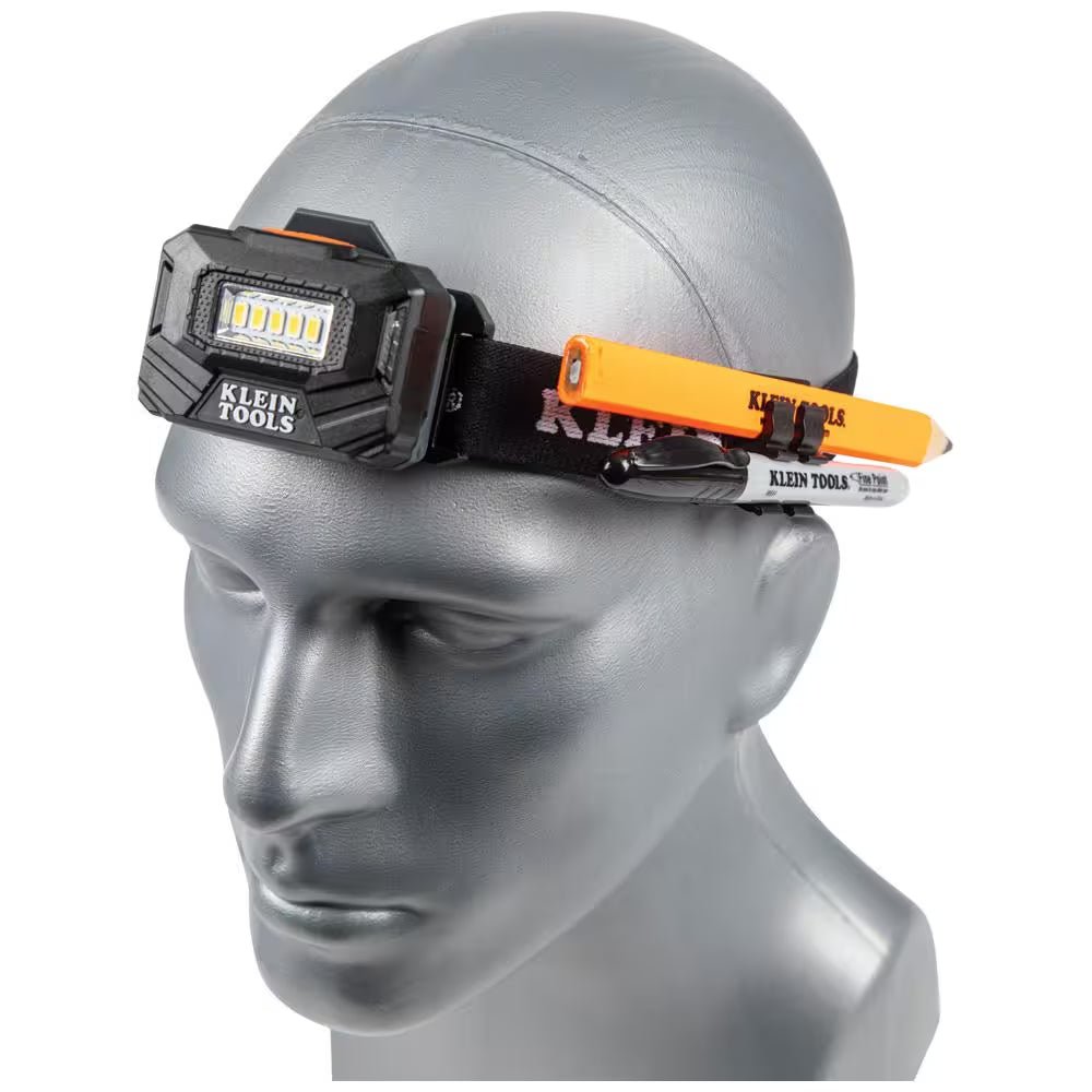 Rechargeable Light Array LED Headlamp with Adjustable Fabric Strap, 260 Lumens, 2 Modes - thewrightstore