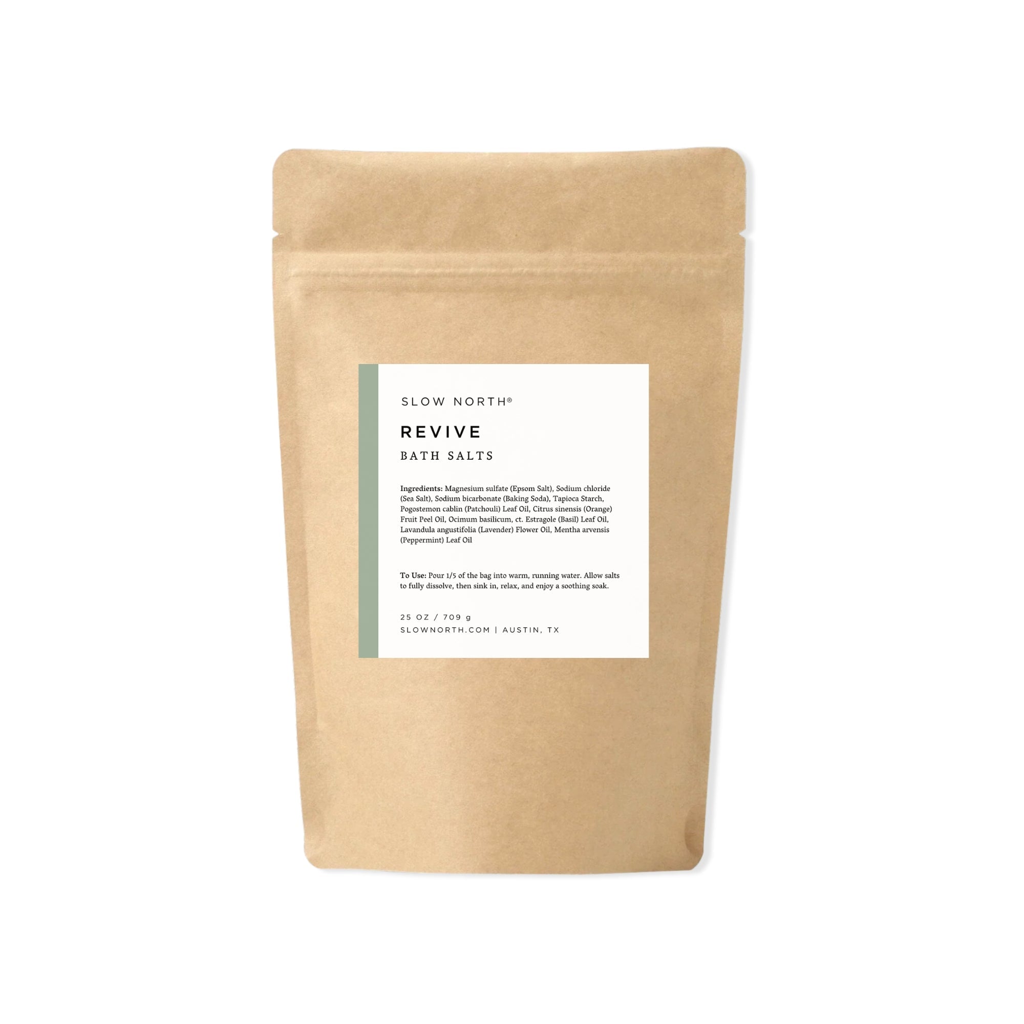 Revive Bath Salts - 25 oz Refill Bag - thewrightstore