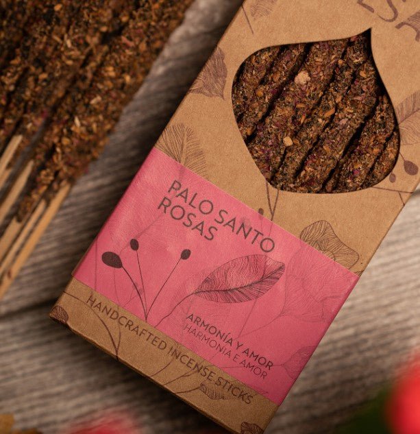 Rose Palo Santo Incense 30pk - thewrightstore
