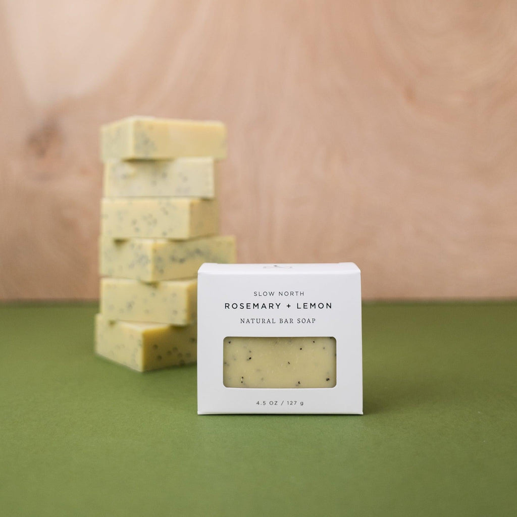 Rosemary + Lemon - Natural Bar Soap - thewrightstore