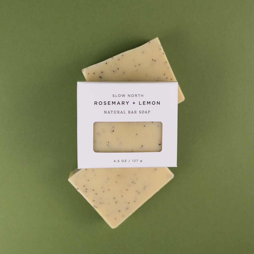 Rosemary + Lemon - Natural Bar Soap - thewrightstore