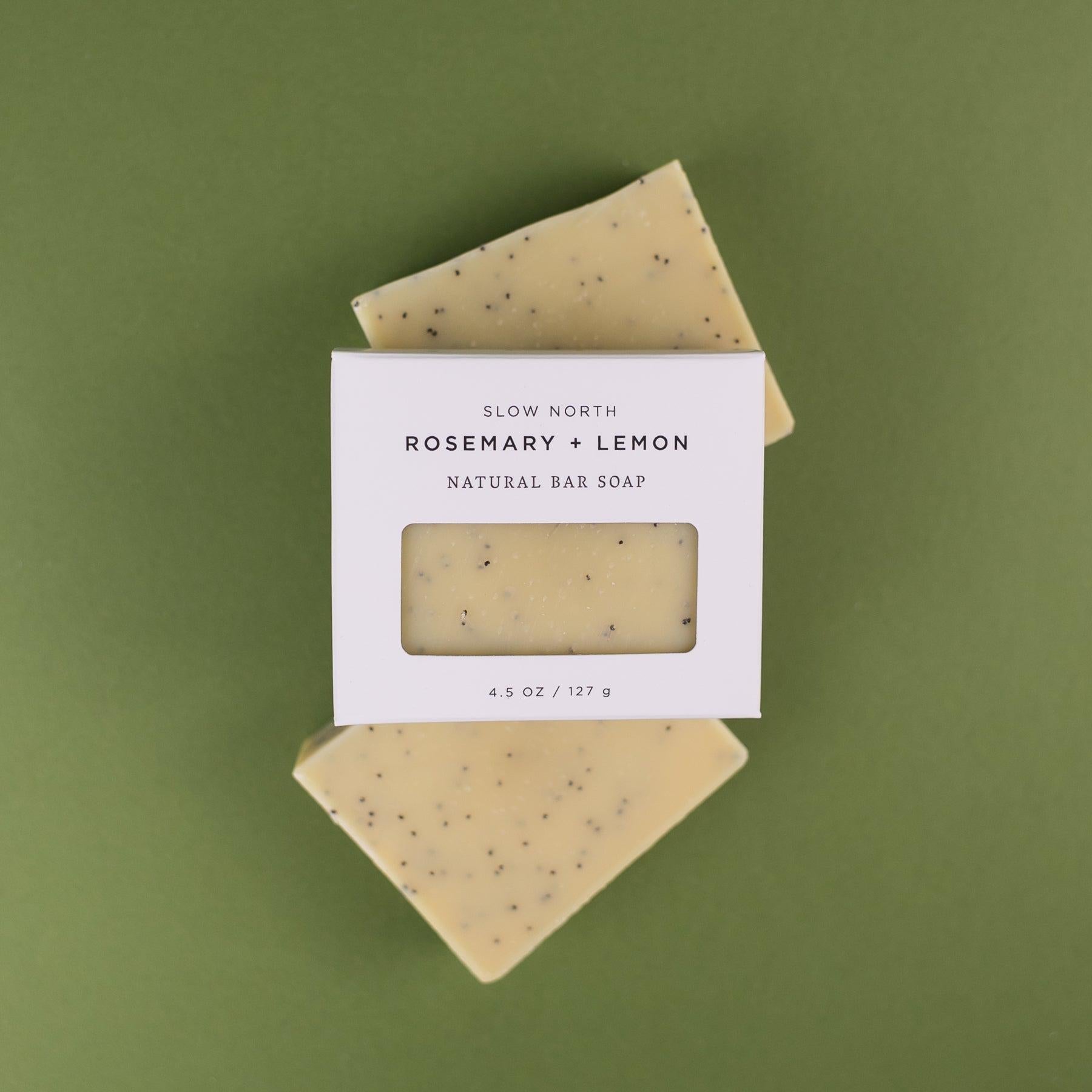 Rosemary + Lemon - Natural Bar Soap - thewrightstore
