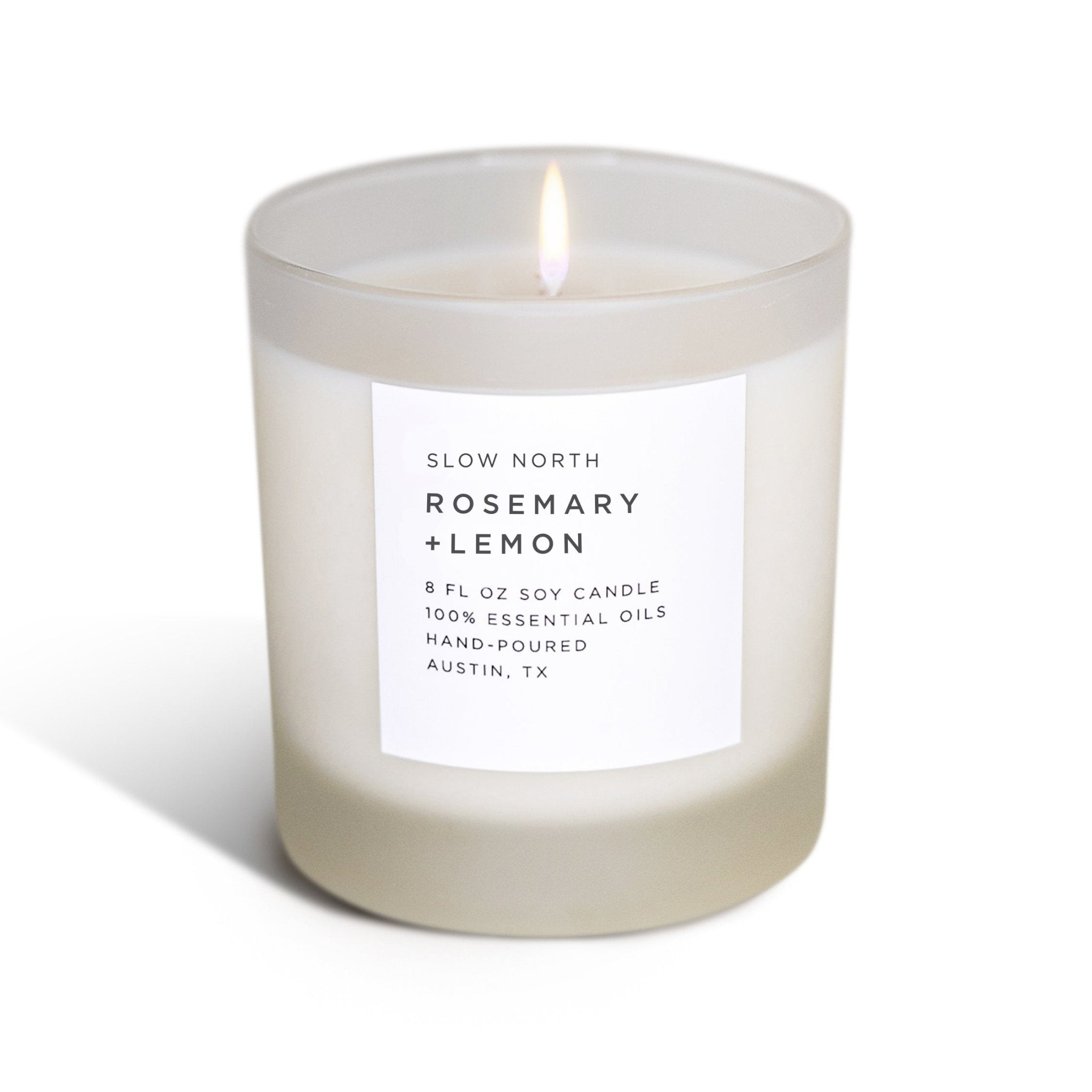 Rosemary + Lemon - Signature Candle - thewrightstore