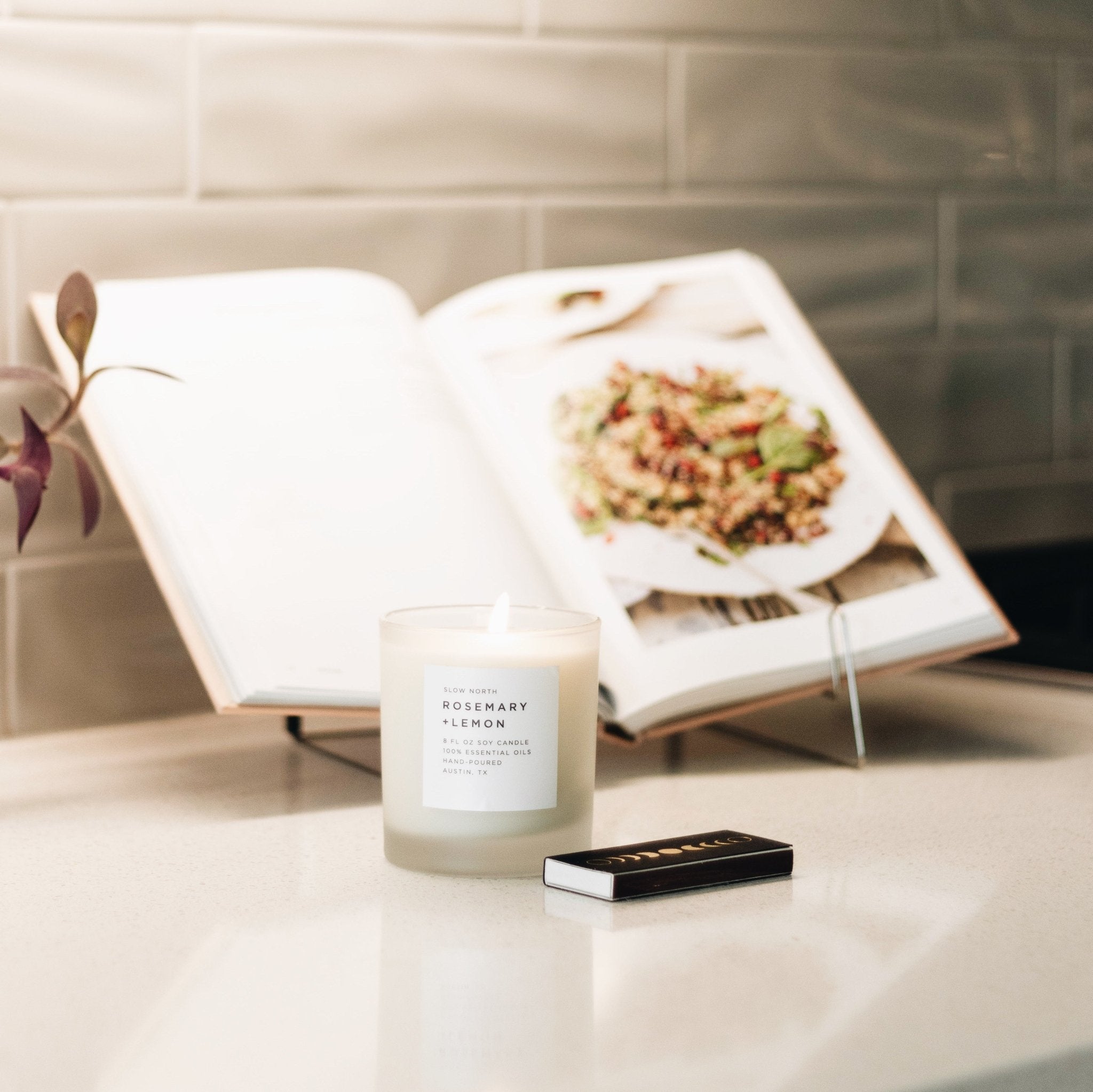 Rosemary + Lemon - Signature Candle - thewrightstore