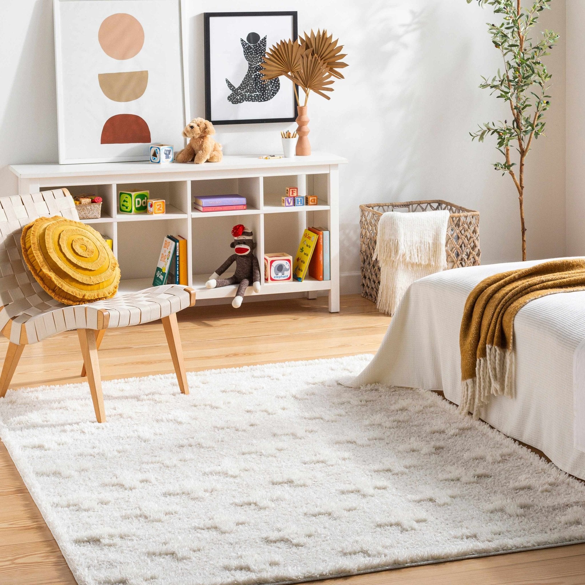 Satu Cream Area Rug - thewrightstore