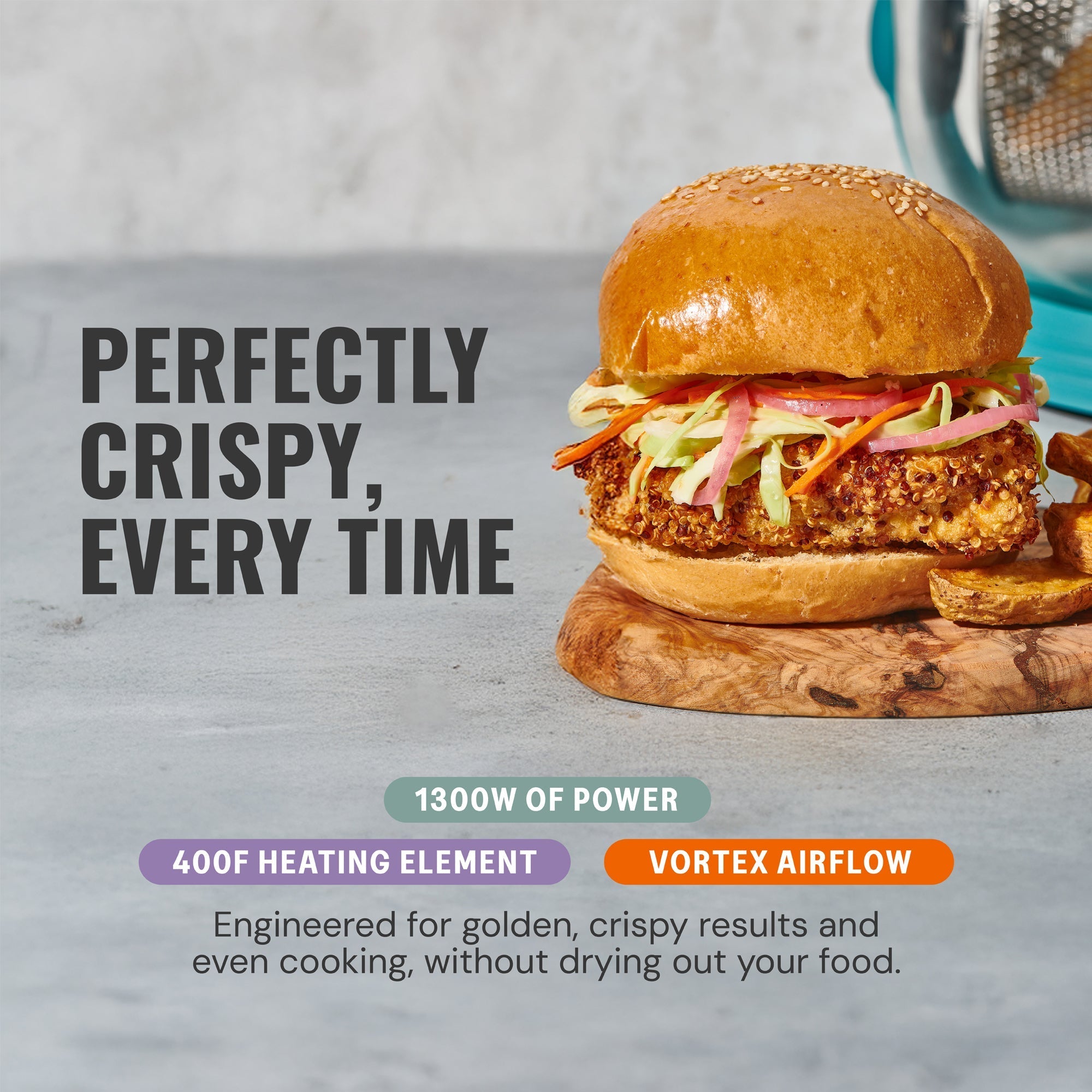 Self - Cleaning Air Fryer™ & Non - Toxic Air Fryer™ - Lavender - thewrightstore