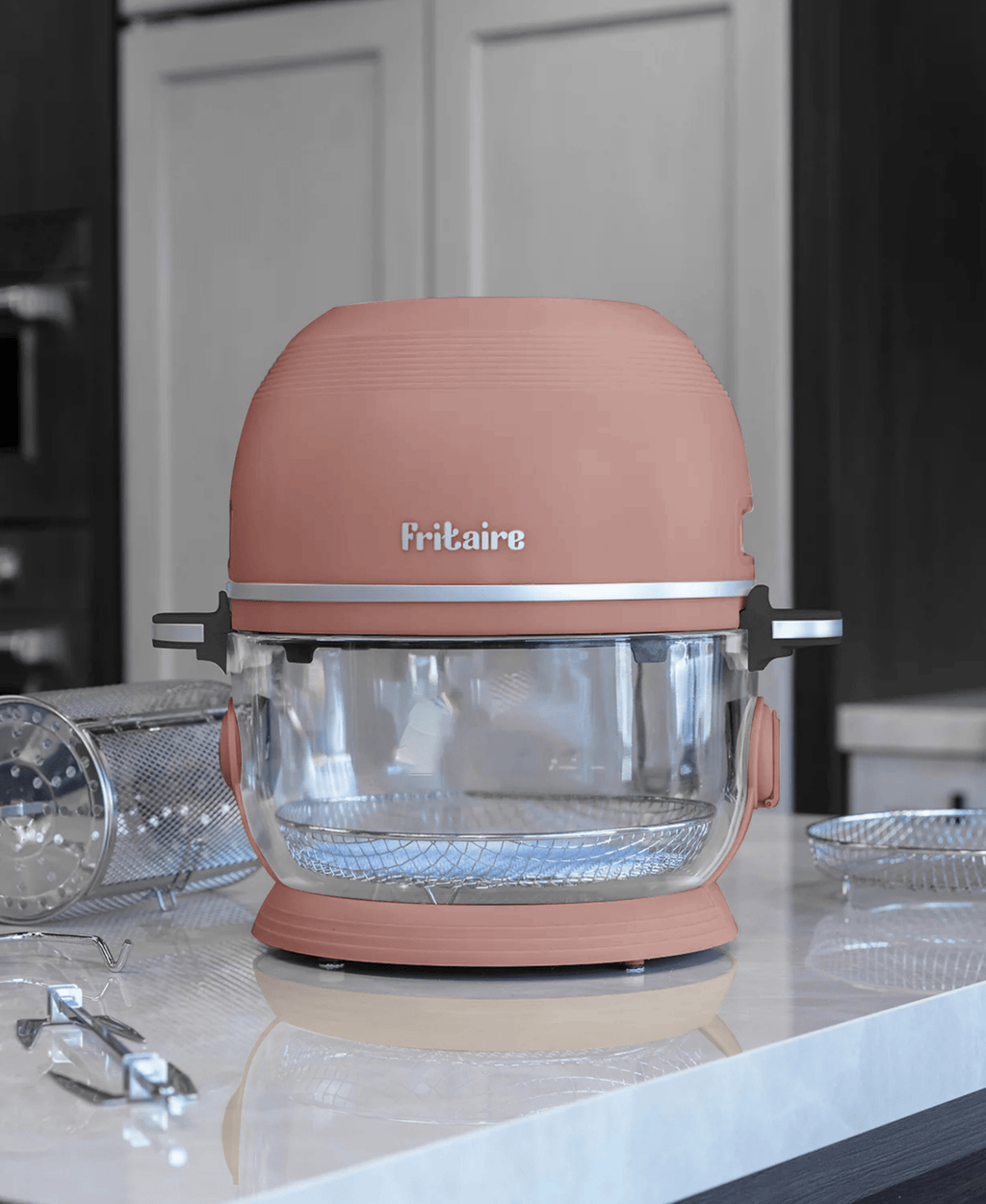 Self - Cleaning Air Fryer™ & Non - Toxic Air Fryer™ - Mauve Rose - thewrightstore