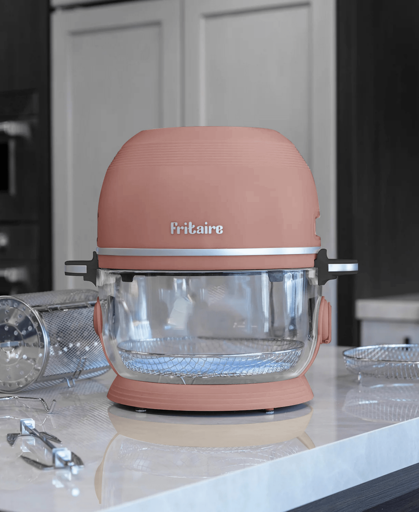 Self - Cleaning Air Fryer™ & Non - Toxic Air Fryer™ - Mauve Rose - thewrightstore