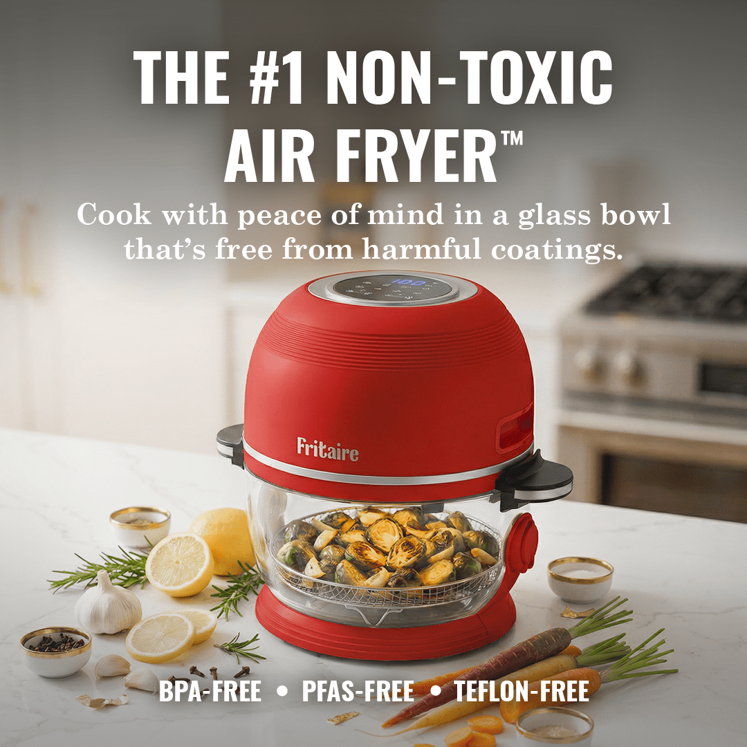 Self - Cleaning Air Fryer™ & Non - Toxic Air Fryer™ - Orange - thewrightstore