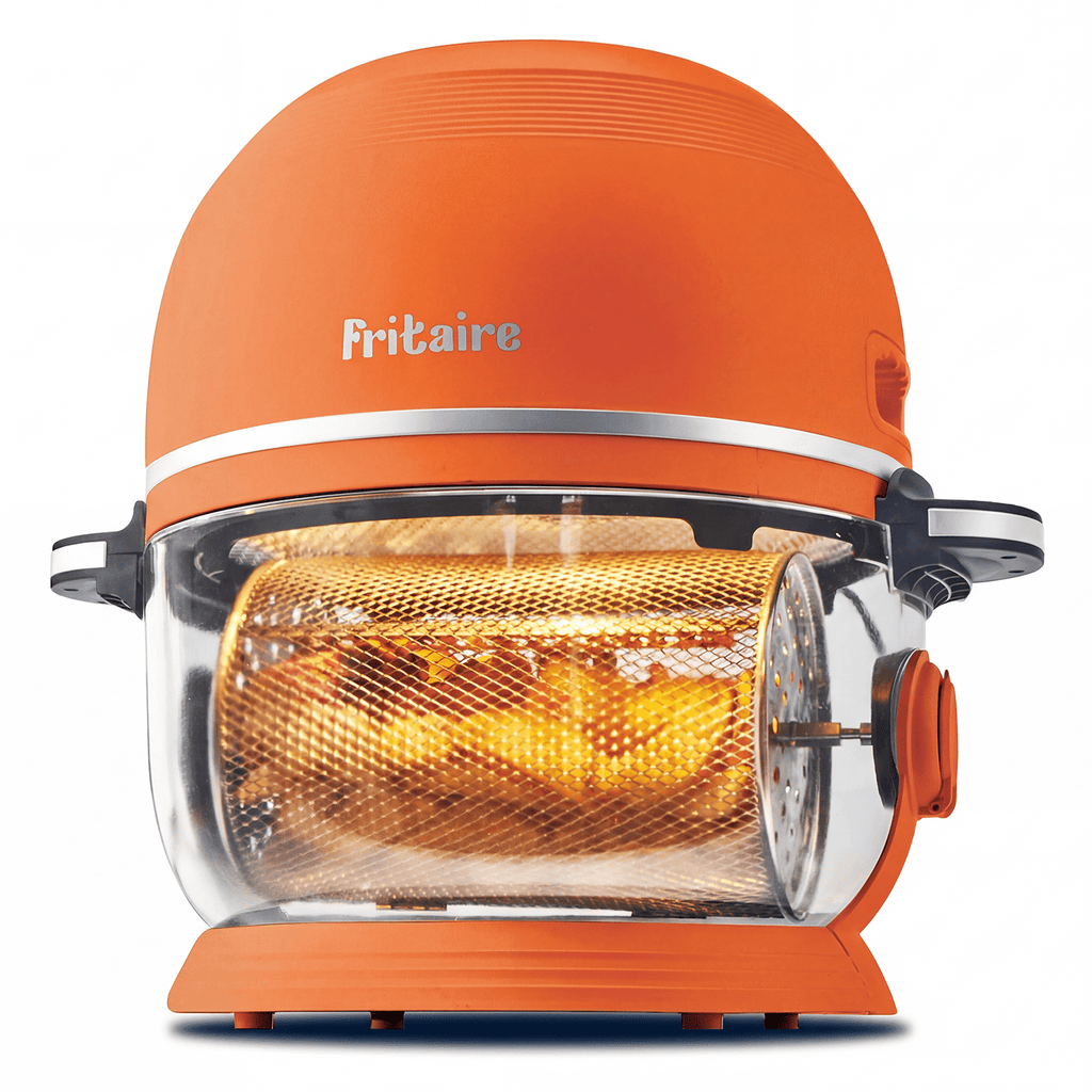 Self - Cleaning Air Fryer™ & Non - Toxic Air Fryer™ - Orange - thewrightstore