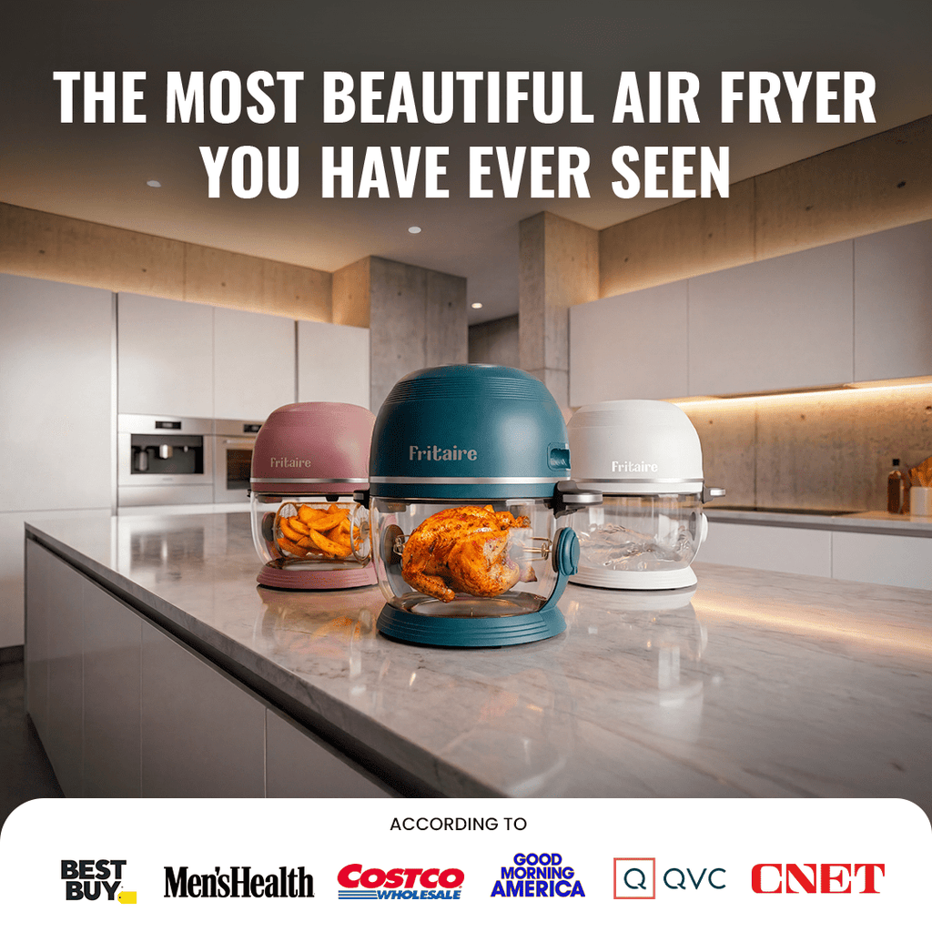 Self - Cleaning Air Fryer™ & Non - Toxic Air Fryer™ - Orange - thewrightstore