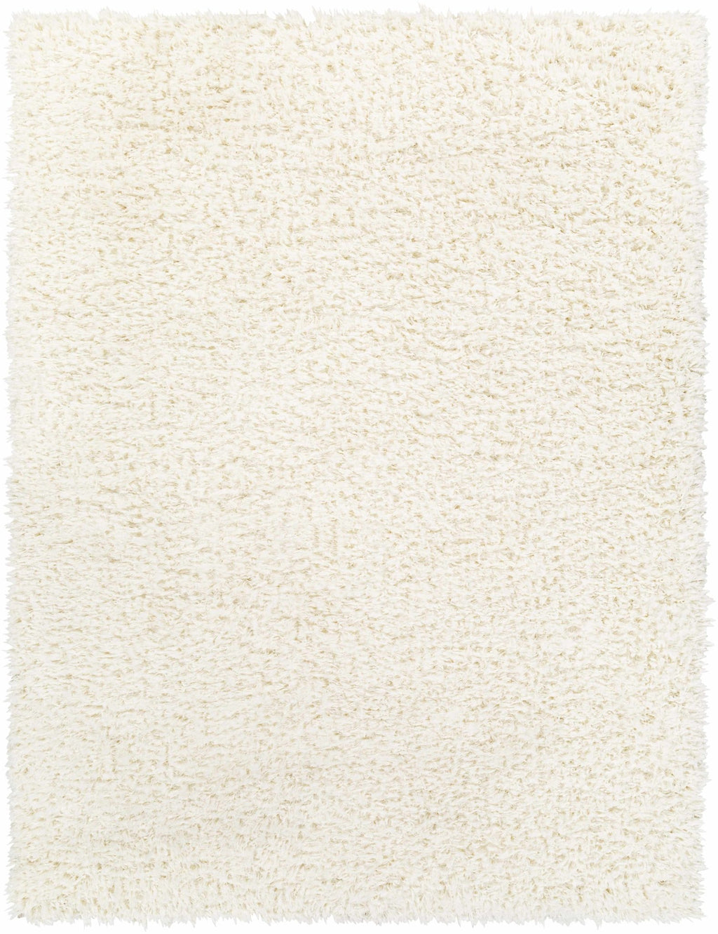 Siari Solid Cream Plush Rug - thewrightstore