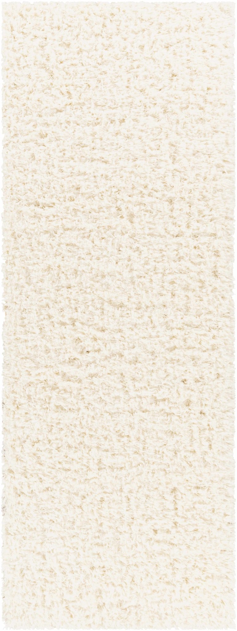 Siari Solid Cream Plush Rug - thewrightstore