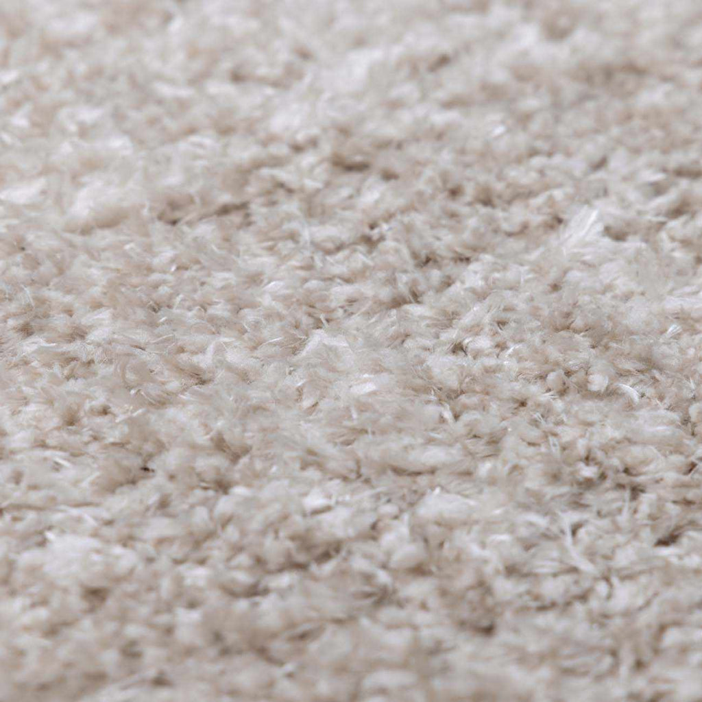 Siari Solid Oatmeal Shag Rug - thewrightstore