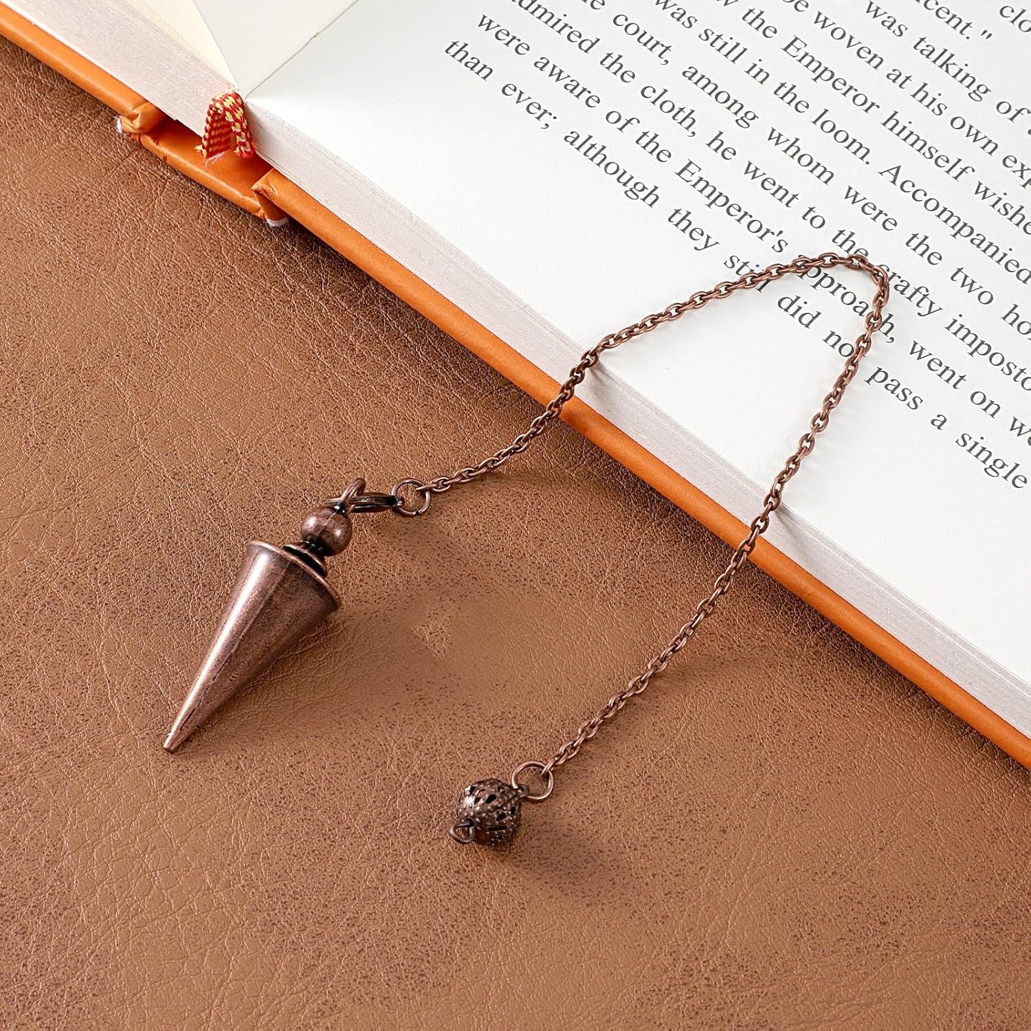 Sibba Copper Healing Pendulum for Spiritual Divination and Reiki Balance Guidance - thewrightstore