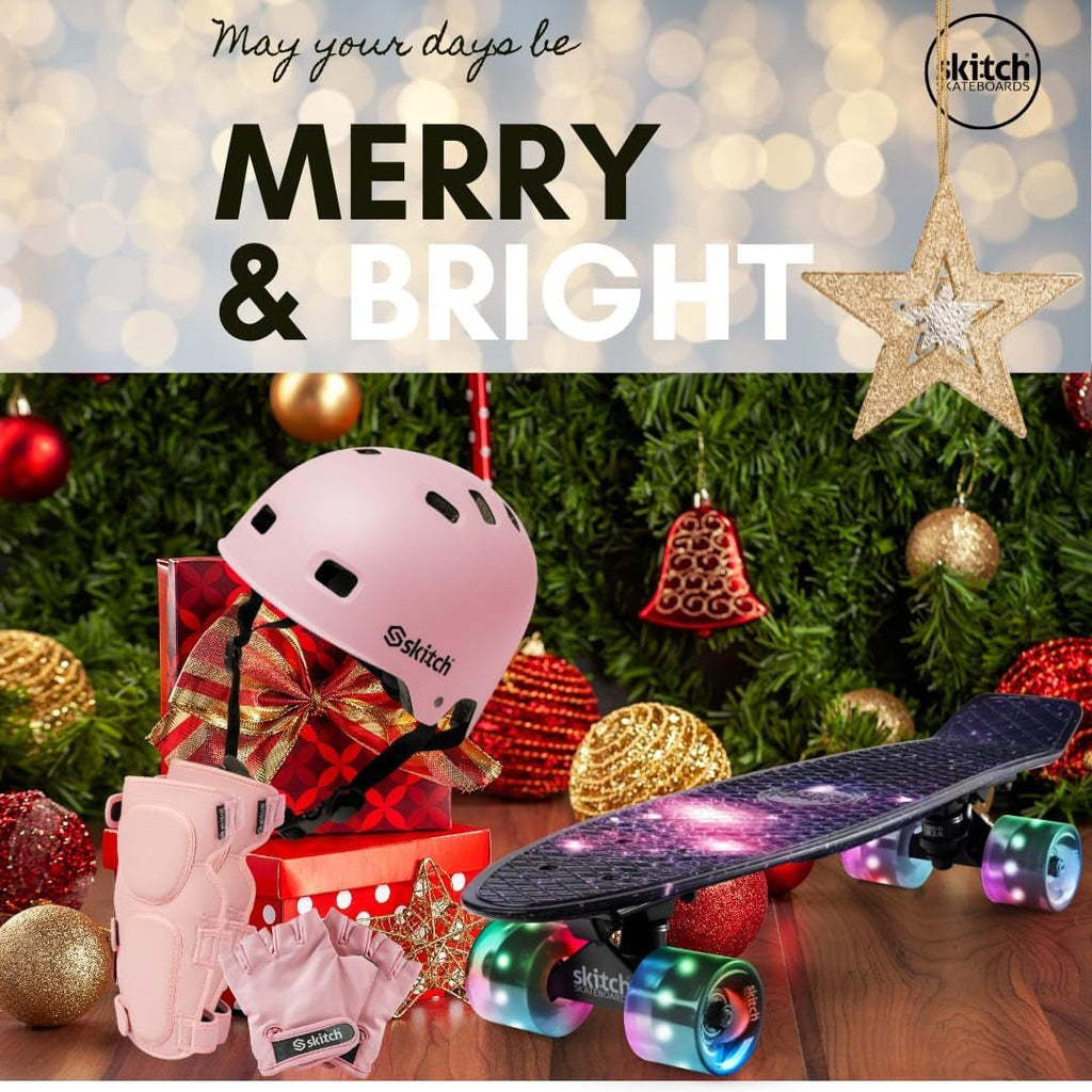 Skateboards for Kids, Teens and Adults | Premium Skateboard Gift Set for Beginners and Pros Complete with Mini Cruiser Board + Skateboard Backpack + Video Course + Speed Control + Skate Tool - thewrightstore