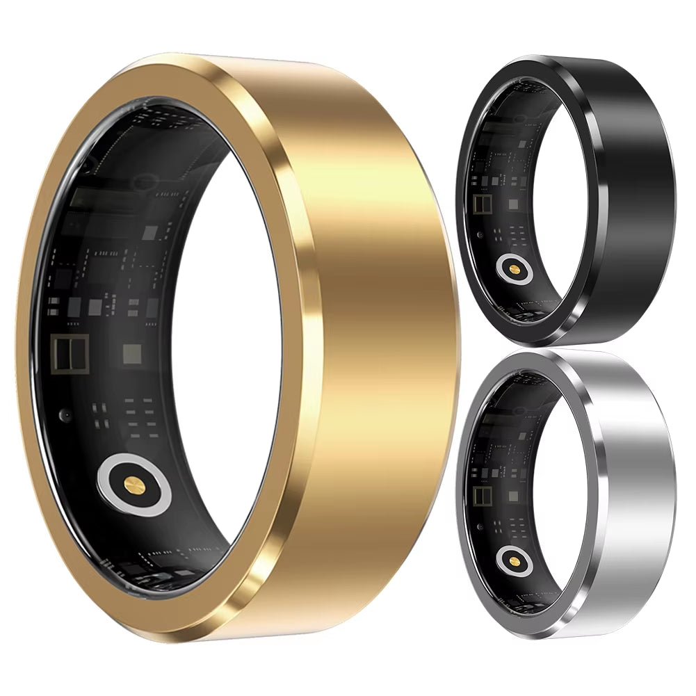 Smart Ring Waterproof Sport Intelligent Health Ring Blood Oxygen Heart Rate Sleep Monitor Activity & Sleep Tracker for Men Women - thewrightstore