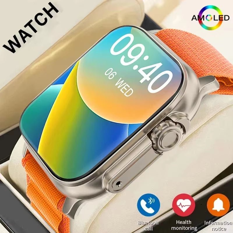 Smart Watch Bluetooth Talk Smartwatch Message Alert Heart Rate Monitor Sports Watch for Android IOS Men Women - thewrightstore