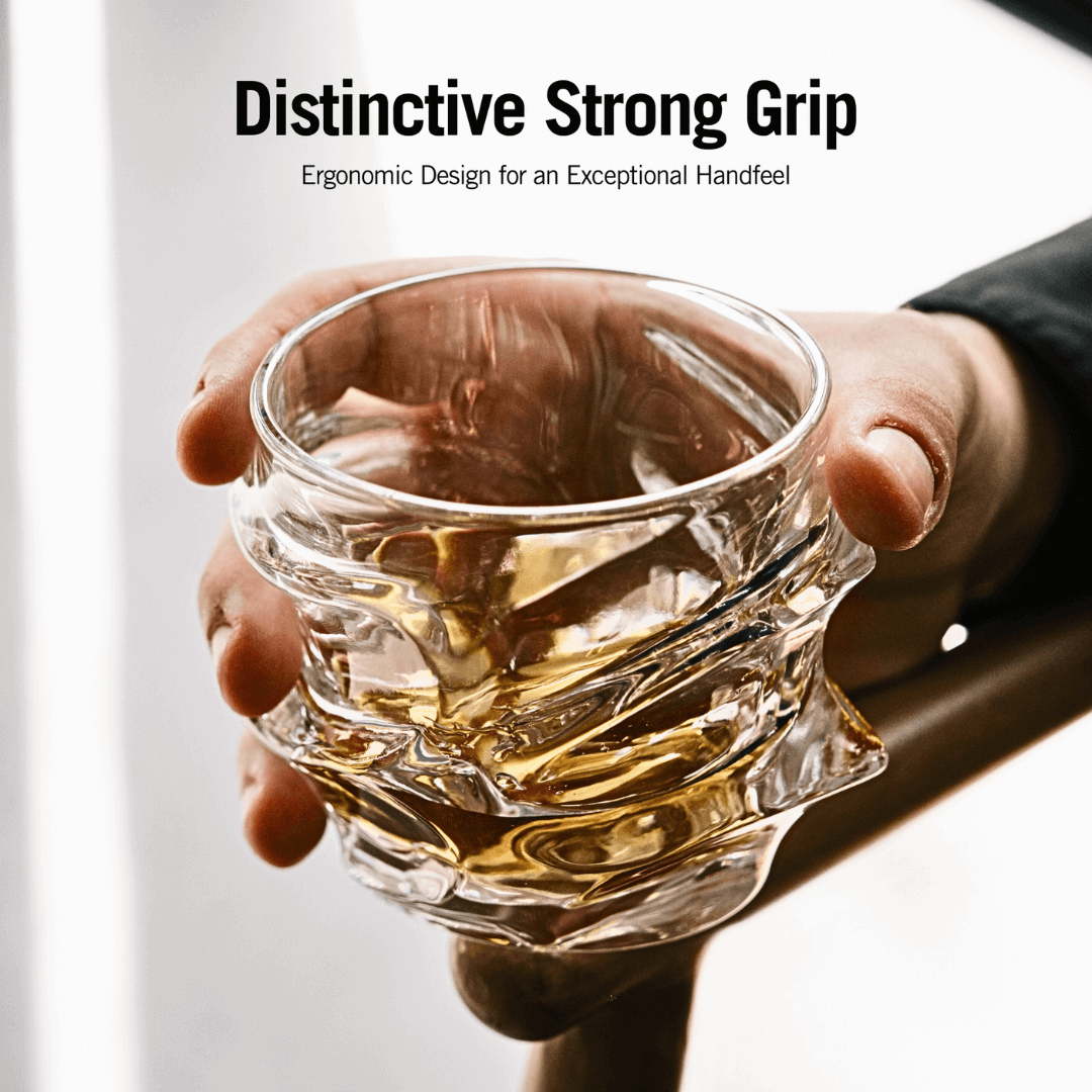 Storm Japanese Crystal Whisky Glass - thewrightstore