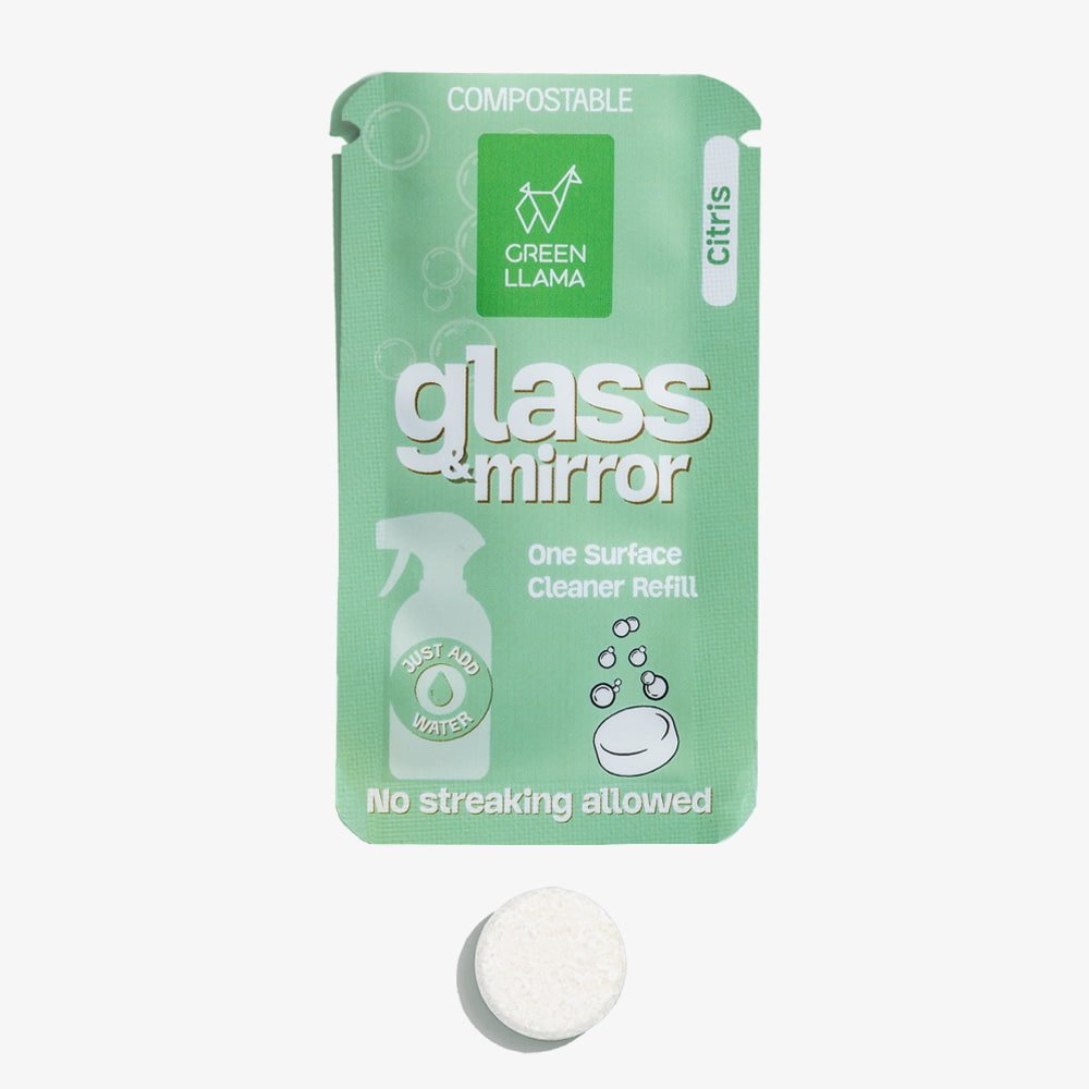 Streak - Free Glass & Mirror Cleaner Kit with Litsea Cubeba Fragrance - thewrightstore