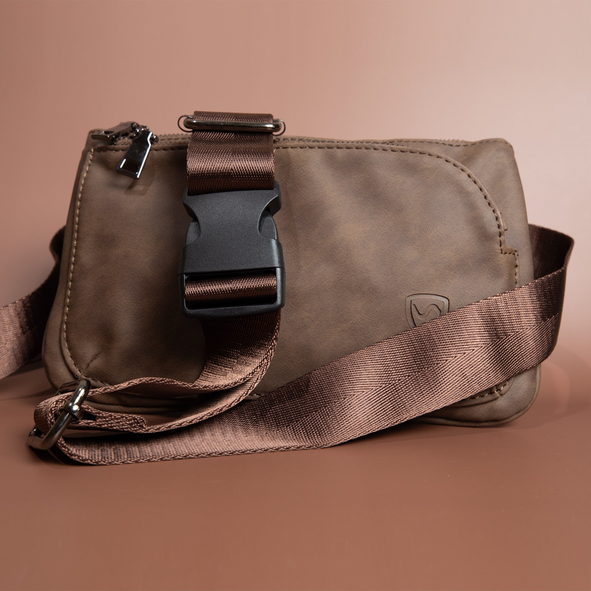 SYB Cross Body Fanny Pack - Metro Vegan Leather - thewrightstore