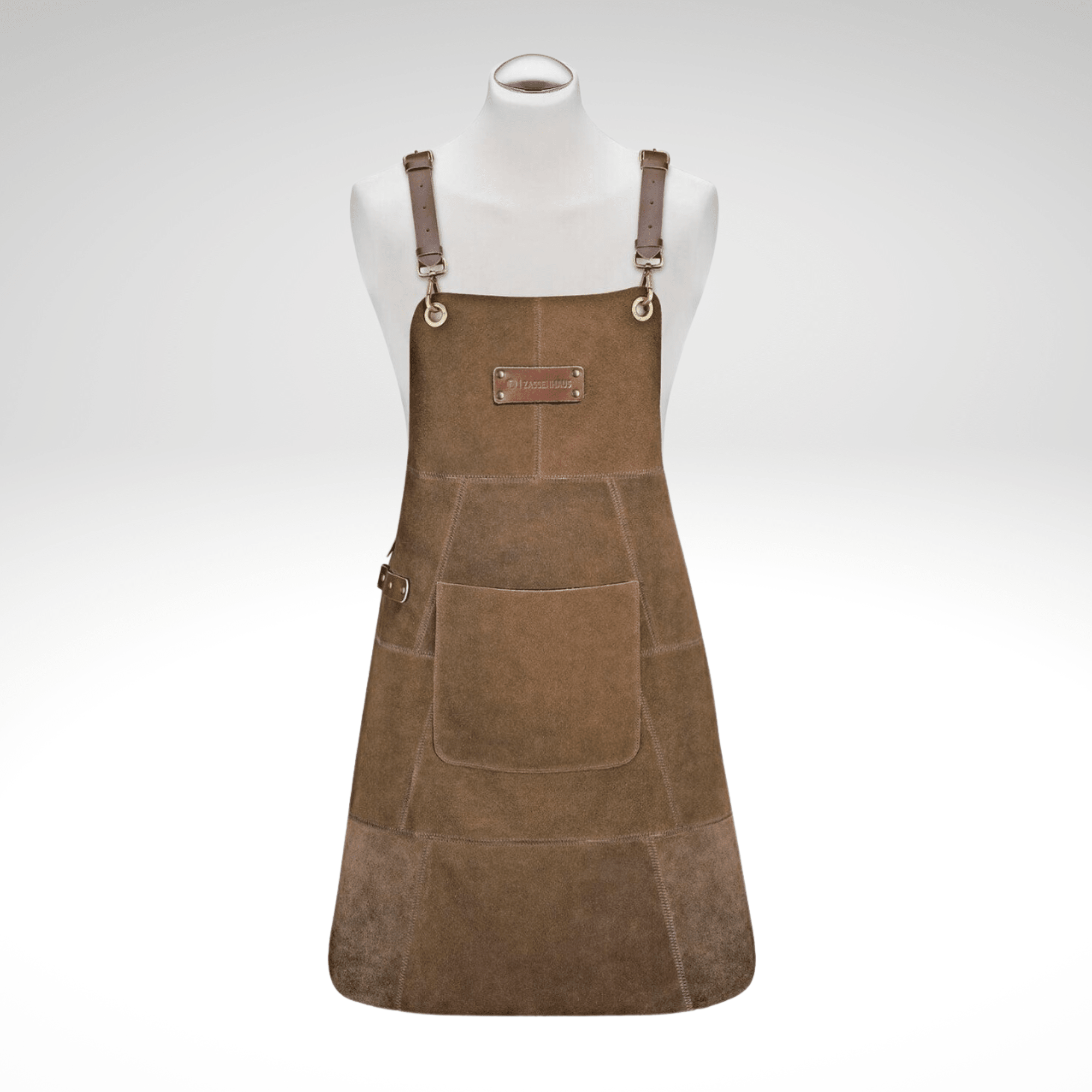 "Texas" Leather Apron, 31" x 22" - thewrightstore
