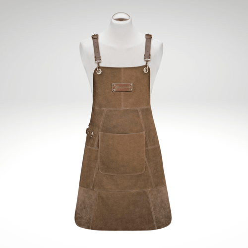"Texas" Leather Apron, 31" x 22" - thewrightstore
