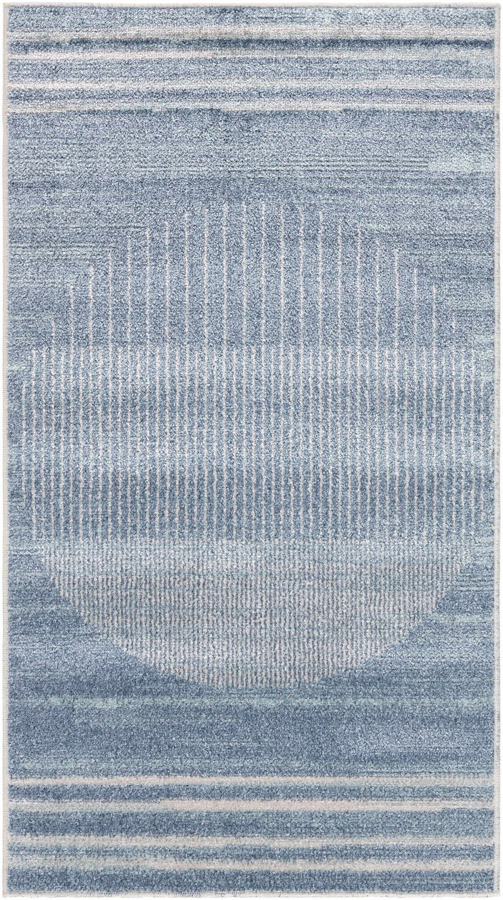 Thad Blue Washable Area Rug - Clearance - thewrightstore