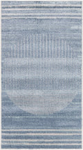 Thad Blue Washable Area Rug - Clearance - thewrightstore