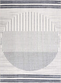 Thad Medium Gray Washable Area Rug - thewrightstore
