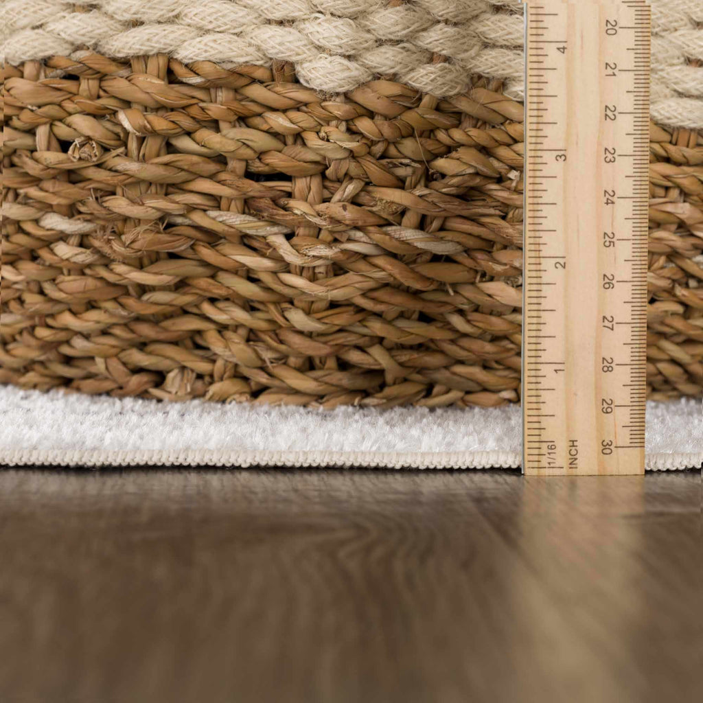Thad Medium Gray Washable Area Rug - thewrightstore