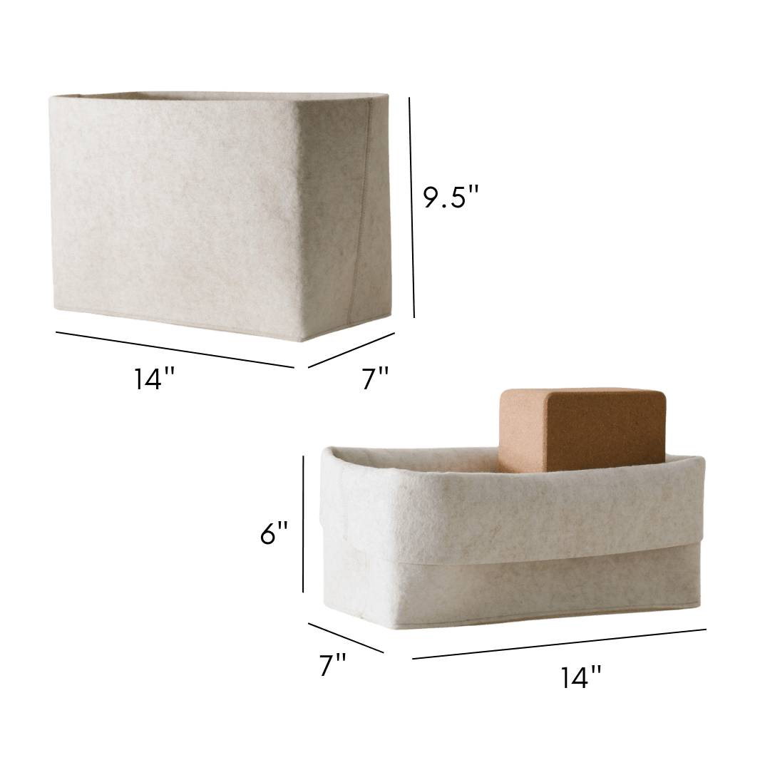 The Flex Bin - Small | Set of 3 - thewrightstore