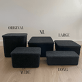 The Sculpted Bin - Large with Lid | Set of 3 - thewrightstore