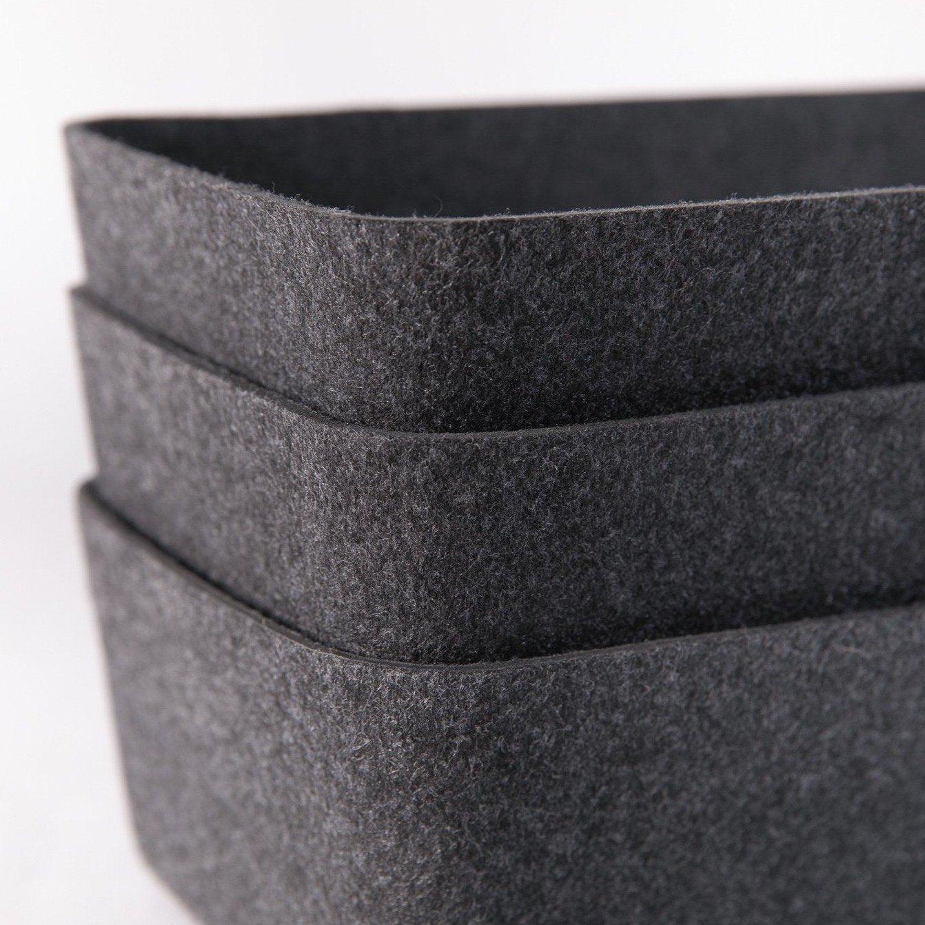 The Sculpted Bin - Long | Set of 3 - thewrightstore
