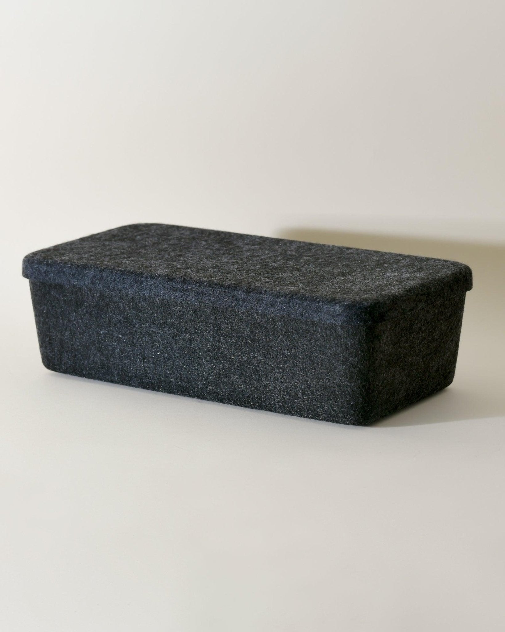 The Sculpted Bin - Long with Lid | Set of 3 - thewrightstore