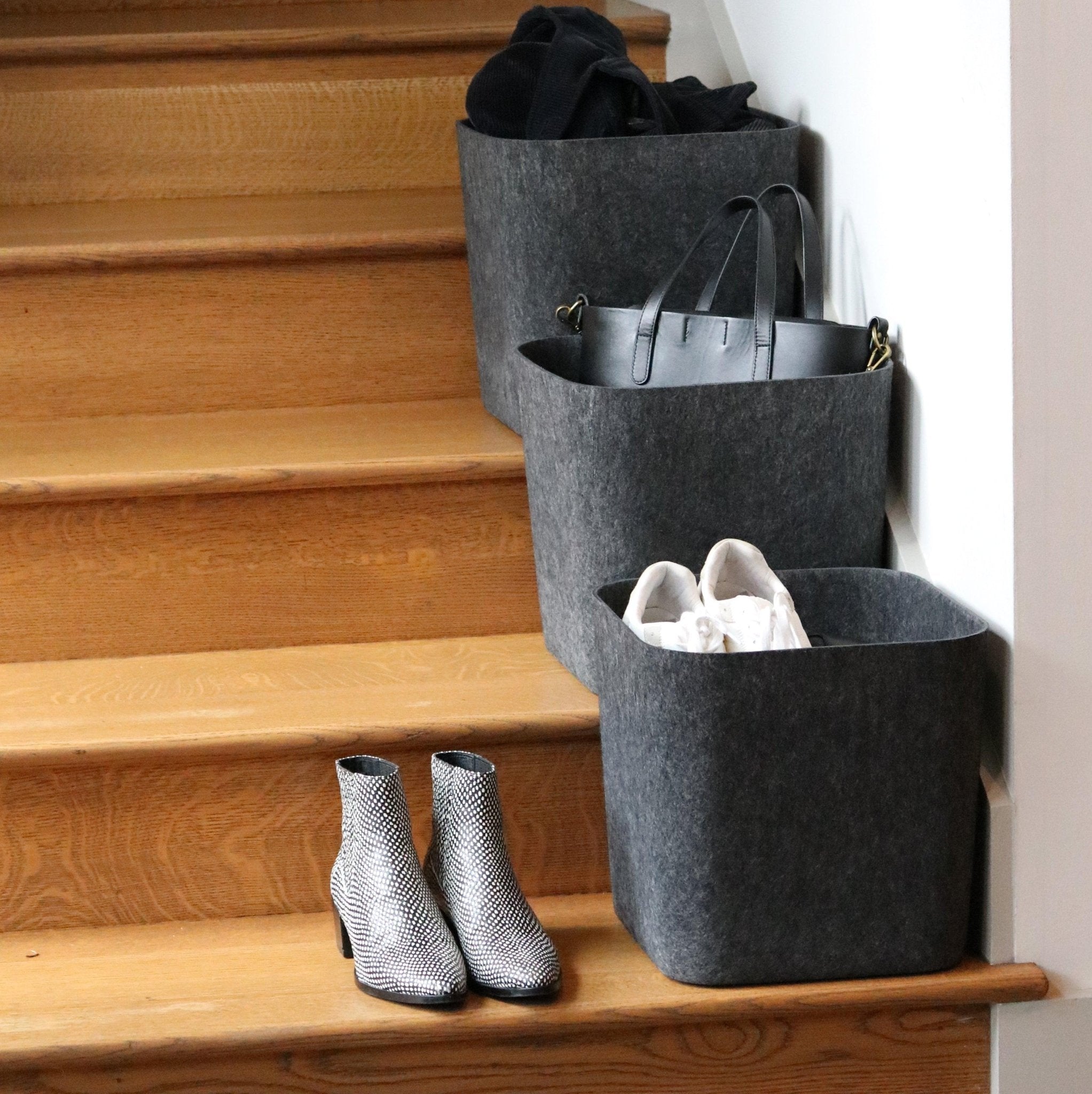 The Sculpted Bin - Original | Set of 3 - thewrightstore
