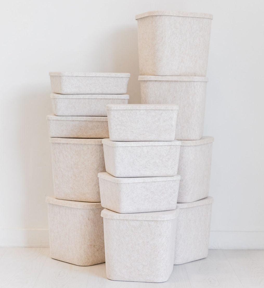 The Sculpted Bin - Original with Lid - thewrightstore