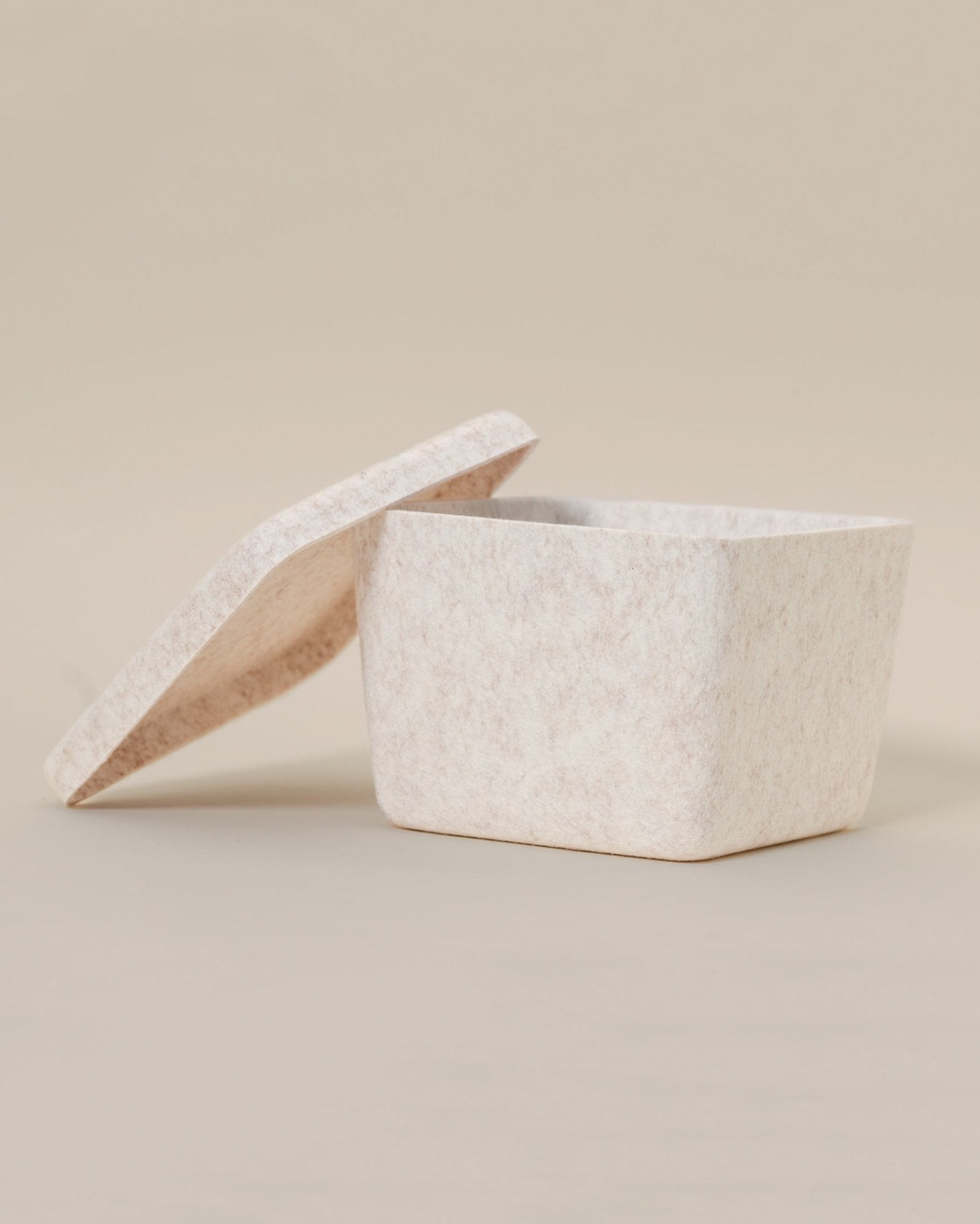 The Sculpted Bin - Petite with Lid | Set of 3 - thewrightstore