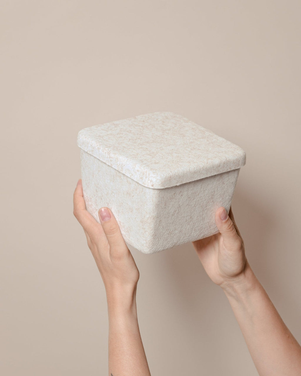 The Sculpted Bin - Petite with Lid | Set of 3 - thewrightstore