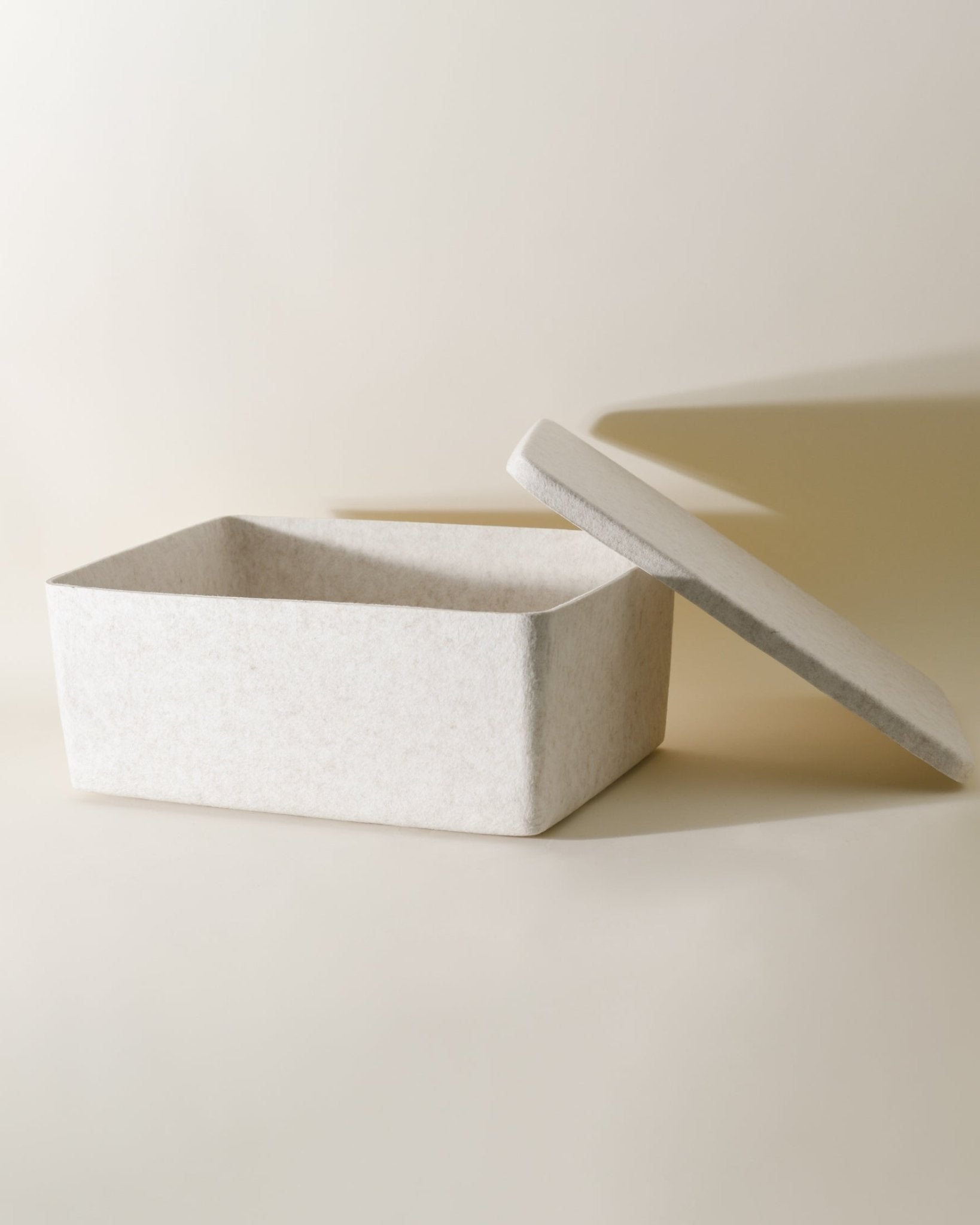 The Sculpted Bin - XL with Lid | Set of 3 - thewrightstore
