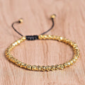Tibetan Buddhist Copper Beads Bracelet Healing Reiki Protection Women Men Gifts - thewrightstore