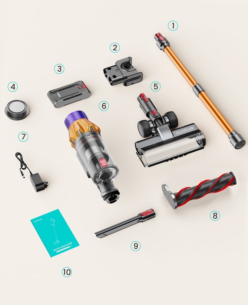 【Top - Rated】Honiture X7 Cordless Vacuum - thewrightstore