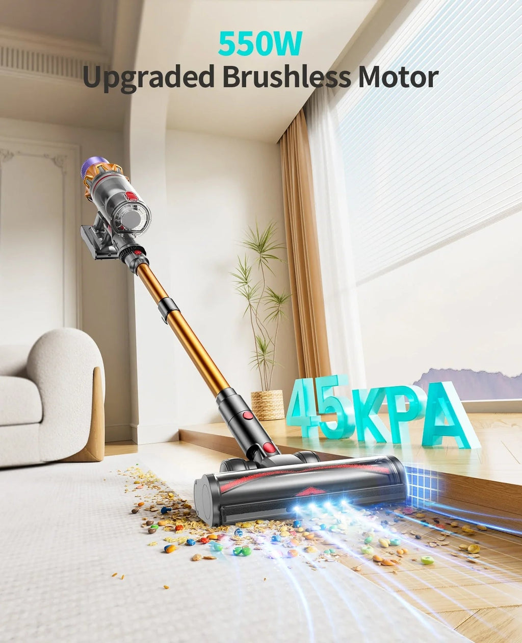 【Top - Rated】Honiture X7 Cordless Vacuum - thewrightstore