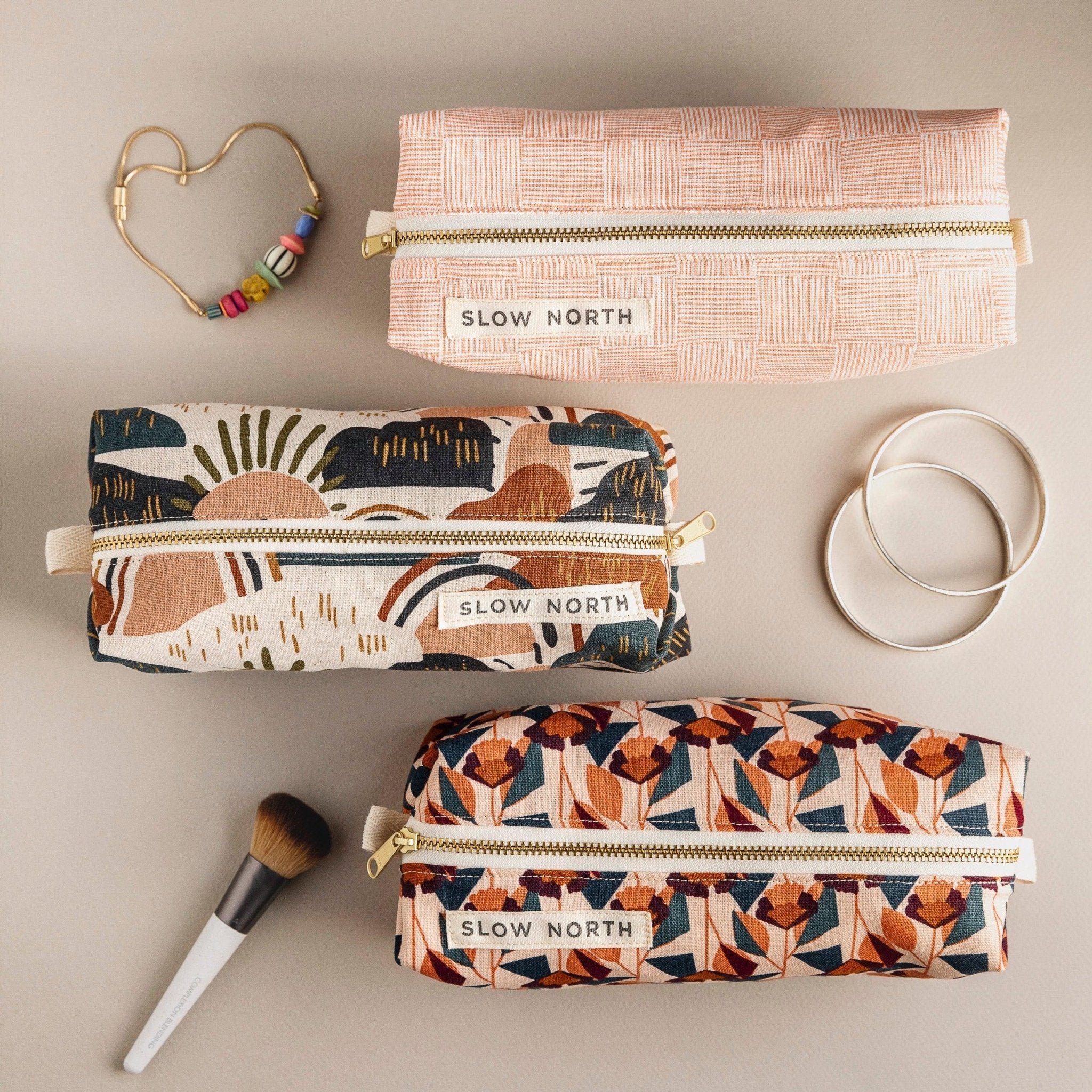 Travel Pouch - Rainbow Hil - thewrightstore