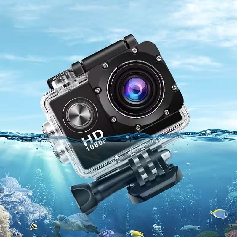 Ultra HD 1080P Action Camera – 140° Wide Angle, Fisheye Lens, LCD Display - thewrightstore